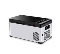 YIHANSS Mini frigorifero 18 litri/AC/DC portatile termoelettrico e riscaldatore per la cura della pelle, alimenti, medicinali, casa e viaggi