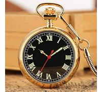 YIHANSS Numeri luminosi quadrante meccanico automatico orologio da tasca a carica automatica tasca serpente catena lusso orologio FOB nottilucenti fluorescenti