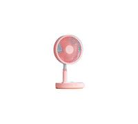 YIHANSS Piattaforma Fan Foltili di Piegatura telescopica Piattaforma USB Carica USB Piccola ventole Student Dormitory Mute Table Fan Mini Fan (Colore: White)