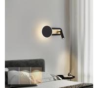 YIHANSS Plionati murali Moderni, Moderna Lampada a Parete a LED Rotonda con riflettori da Parete 350 ° 350 ° Prononi con pareti da Parete 3000K/4000K/6000K LAMPAGNO Molto Molto Molto MADULA