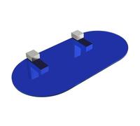 YIHANSS Scaffali da bagno mobili acrilici - display e deposito a parete trasparente per soggiorno, camera da letto, cucina; Elegante doccia Caddy e decorativo Organizzatore, grandi dimensioni