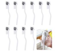 YIHAOH 10 Pezzi Spazzola Piatti Multifunzionale, Spazzole per Pulire a Manico Lungo Che Fa Risparmiare Lavoro, Scovolino Biberon Curva, Pulisce Senza Punti Morti, Adatta per Lavelli di Cucina