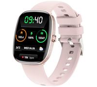 Yihou Smart Watch per donne e uomini da 4,6 cm Fitness Activity Tracker con risposta/effettuare chiamate, monitoraggio frequenza cardiaca sonno, smartwatch compatibile per telefoni Android iOS