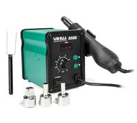 Yihua 858D Stazione Rework Ad Aria Calda 700W Controllo Temperatura Per SMD