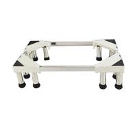 YiHYSj Base Apparecchio in acciaio inox Base Regolabile Base Asciugat Base Regolabile per Frigorifero Portante Dimensioni regolabili Base Regolabile con Funzione Antiurto Antiscivolo[25-28cm]
