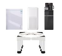 YiHYSj Base Armadio Altezza 39-41 cm Base Regolabile con 8 Piedini Supporto Lavatrice Regolabile Carico Massimo di 200 kg per congelatore Armadio da Cucina Frigorifero-Bianco