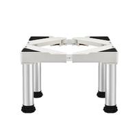 YiHYSj Base per Lavatrice con 4 Piedini in Acciaio Inox 47 - 70 cm Regolabile Multifunzionale Supporto per Frigorifero Lavatrice Asciugatrice (Altezza:39-40cm)