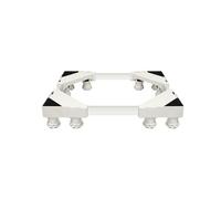 YiHYSj Base Regolabile per Lavatrice con Funzione di Assorbimento Degli Urti Heavy Duty All Acciaio Inox Stand Stand Base per Lavatrice Per Elettrodomestici Come Frigoriferi, Lavatrici[11-13cm*12j]