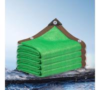 YiHYSj Rete ombreggiante Telo Ombreggiante Occhiellato Rete da Giardino Rete Ombreggiante Traspirante Resistenza allo Strappo Rete Frangivento Resistente ai Raggi UV (8x10m,Verde)