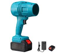 Yiicoong Cordless Blower, Yiicoong Super Powerful Cordless Blower, Delivers a Powerful Wind Force, Handheld Leaf Blowers for Yard and Car Cleaning (Blue*One battery)