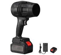 Yiicoong Cordless Blower, Yiicoong Super Powerful Cordless Blower, Delivers a Powerful Wind Force, Handheld Leaf Blowers for Yard and Car Cleaning (Black*One battery)