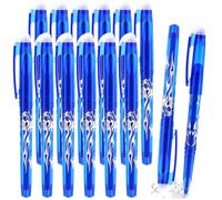 YIIFELL Penna a sfera cancellabile, Friction Gel Pen, Erasable Pen Set per cancelleria, articoli scolastici e studenti (blu 0,7 mm)