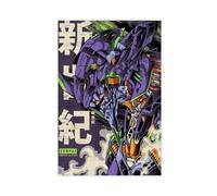 yiili Neon Genesis Evangelion Evangelion Eva Unit 01, poster su tela, decorazione artistica da parete per soggiorno, camera da letto, decorazione senza cornice, 40 x 60 cm
