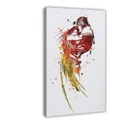 yiili Poster su tela con immagine di Final Fantasy VIII con videogiochi, decorazione artistica da parete per soggiorno e camera da letto, con cornice, 30 x 45 cm