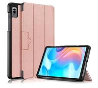YIIWAY Compatibile con Cover Realme Pad Mini (8.7"), Oro Rosa Sottile Tablet Custodia Case con Auto Funzione Sonno/Svegliati e la funzione del basamento YW55033
