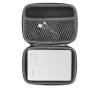 YIIWAY Custodia Rigida Case Cover Compatibile con Canon SELPHY QX20 / QX10 Stampante Fotografica, Custodia Solo - Nero YC82031