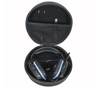 YIIWAY Custodia Rigida Case Cover Compatibile con CORSAIR HS35 v2 / HS55 / HS65 / HS80 RGB/Virtuoso MAX/Void Elite RGB/Void v2 Drahtloses MAX Wireless Cuffie Gaming, Custodia Solo - Nero YC80033