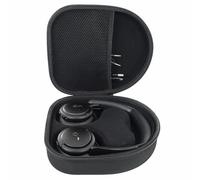 YIIWAY Custodia Rigida Case Cover Compatibile con Soundcore Q11i / Q20i / Q30 / Q45 / H30i / Space One/Space One Pro Cuffie Wireless, Custodia Solo - Nero YC80097