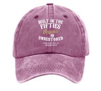 yijan The Young at Heart Classic cap - Timeless Treasure Winter for Women & Men, Cozy Casual Style (Rose)