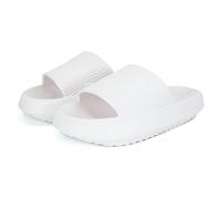YiJee Ciabatte da bagno da donna estive Cloudyzz ciabatte unisex EVA antiscivolo Cosify nuvole scarpe da bagno Cozislides originali Slippers ciabatte da bagno piattaforma spessa, bianco, 44/45 EU