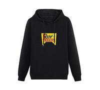 YIJIALIN M M Man Roy Roger's MOD Vintage Cotton Pullover Long Sleeve Hoody Sweatshirts Black XXL