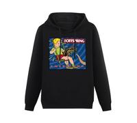 YIJIALIN Men's The Offspring Americana Vinyl CD Cover Hooded Hoodies Hoodie Pullover Sweatshirts Black XL