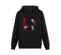 YIJIALIN Monk Hoody American Comedy Drama TV Detective Adrian Monk Graphic Hoodie Black S