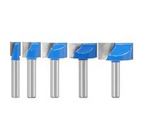 YIJIAN 5PCS / Set 8mm SHANK Router Bit 10 15 20 25 30 mm Diametro Diametro Mill Strumenti for la lavorazione del legno Taglierina (color : NO1)