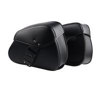 YIJIAVSX Borsa Sella Moto per Kawasaki per Vulcan 800 VN800 VN 800 Accessori Moto Borsa Laterale Impermeabile Borsa da Sella per Bagagli Borsa Porta Attrezzi Borsa Sella Moto(B(Black))