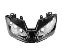 YIJIAVSX Faro Moto per Ninja 300 EX300 2013-2018 KLE650 KLZ1000 2015 2016 2017 2018 Faro Anteriore per Moto Gruppo Faro Trasparente