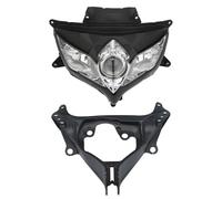YIJIAVSX Faro Moto per Suzuki GSXR600 GSXR750 2008 2009 2010 Faro Anteriore per Moto Gruppo Faro(with Bracket)