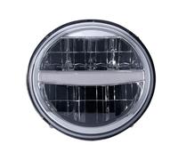 YIJIAVSX Faro Moto per Vespa GTS 300 Dopo Il 2019 Gruppo Faro LED Cromato Faro per Moto