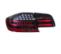 YIJIAVSX Gruppo Ottico Posteriore per B&MW M3 E92 330i 335i 2006-2013 Fanale Posteriore A LED Fanale Posteriore DRL Segnale di Stop Luci Posteriori di Retromarcia Luci Auto Luce Posteriore(Black)
