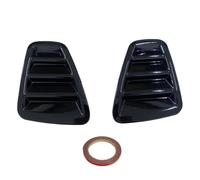 YIJIAVSX Gruppo Ottico Posteriore per F&iat 500 per Abarth 595 695 2016-2024 2 Pezzi Copertura per Fanale Posteriore in Fibra Carbonio Adesivo Decorativo Accessori Esterni per Auto(Glossy Black)