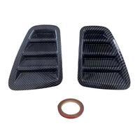 YIJIAVSX Gruppo Ottico Posteriore per F&iat 500 per Abarth 595 695 2016-2024 2 Pezzi Copertura per Fanale Posteriore in Fibra Carbonio Adesivo Decorativo Accessori Esterni per Auto(Carbon Look)