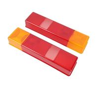 YIJIAVSX Gruppo Ottico Posteriore per F&ORD per Transit MK3 MK4 MK5 MK6 MK7 Chassis Cab Cassone Ribaltabile Luton Pickup 1 Coppia di Lenti di Copertura per Fanali Posteriori BP17 1547 Luce Posteriore