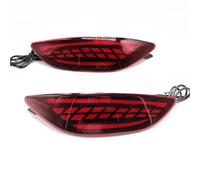 YIJIAVSX Gruppo Ottico Posteriore per Hyundai per Accent 2008-2015 Riflettore Posteriore Freno Fendinebbia Indicatori Direzione 2 Pezzi/Set Luce Paraurti Posteriore A LED per Auto