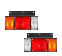 YIJIAVSX Gruppo Ottico Posteriore per Isuzu per NPR Elf NKR NHR NLR 1987-2022 2 Pezzi/Coppia Fanale Posteriore per Auto Paraurti Posteriore Freno Stop Retromarcia Indicatore Direzione Luce Posteriore