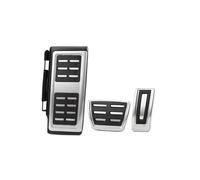 YIJIAVSX Pedaliera Auto per A1 A3 8V / S3 / RS3 A3 Q2 SQ2 Pedali Auto Frizione Poggiapiedi Freno Pedale Acceleratore Pedale Pedale Freno Copertura Copertura Pedale(3 PCS AT with Rest)