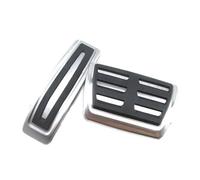 YIJIAVSX Pedaliera Auto per P&orsche per Cayenne 2007 2008 2009 2010 2011 2012 2013-2018 Auto Pedali Freno Acceleratore Poggiapiedi Resto del Piede Pedale Pad Copertura Pedale