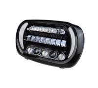 YIJIAVSX per Road per Glide 2004-2013 Faro A LED Luce Abbagliante E Anabbagliante Faro per Moto