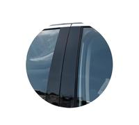 YIJIAVSX per VW per Golf 5 MK5 2003 2004 2005 2006 2007 2008 2009 Finestra Porta Colonna Affare B C Pilastro Post Copertura Trim Adesivo Guarnizione Porta Auto(Black)