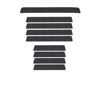 YIJIAVSX Protezione Paraurti Posteriore 9 Adesivi per Protezione della Soglia della Portiera Dell'auto in Pellicola Vinilica in Fibra Carbonio Resistenti Graffi per Carrozzeria Bagagliaio.