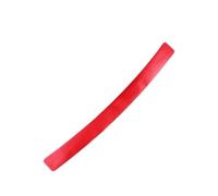 YIJIAVSX Protezione Paraurti Posteriore Adesivo in Fibra Carbonio per Paraurti Posteriore Auto 90 Cm Protezione AntiGraffio Striscia Protettiva Anticollisione(Red)