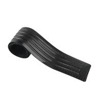 YIJIAVSX Protezione Paraurti Posteriore Strisce Protezione Universali in Fibra Carbonio per Battitacco Protezione Paraurti Posteriore Modanature in Gomma Rivestimento Decorativo(Carbon Fiber 90cm)