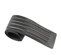 YIJIAVSX Protezione Paraurti Posteriore Strisce Protezione Universali in Fibra Carbonio per Battitacco Protezione Paraurti Posteriore Modanature in Gomma Rivestimento Decorativo(Carbon Fiber 104cm)