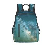 YIJIAYUN Starry Night Sky Deep Outer Space Print Zaino leggero robusto, durevole per andare a scuola, lavoro, shopping, viaggi