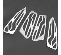 YIJIEBAO Accessori for moto Kit pedali poggiapiedi Pedana poggiapiedi in acciaio inox Adatto for Zontes 350D D350 Pedana antiscivolo