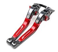 YIJIEBAO Adatto for SYM MAXSYM TL 500 TL500 MAXSYMTL500 2020-2023 Moto CNC Regolabile Pieghevole Estensibile Leva Freno Frizione Con Logo Freno Frizione Moto(G)