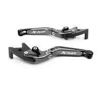 YIJIEBAO Adatto for YAMAHA XMAX 250 125 300 400 XMAX300 X-MAX 2013-2016 2017 2018 2019 Leve freno pieghevoli ed estensibili for scooter Freno Frizione Moto(L)